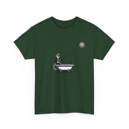 T-Shirt Lémurien Pêcheur – L’Art de la Patience 🎣