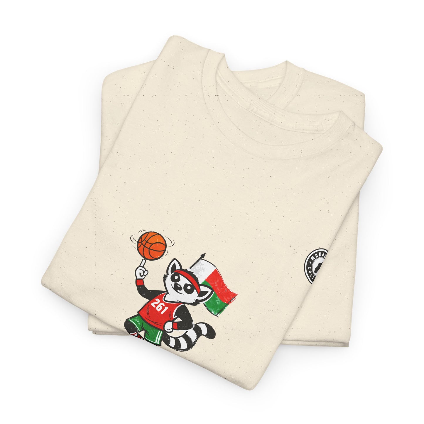 T-Shirt MVP Gasy Style – L’Esprit Basket aux Couleurs de Madagascar