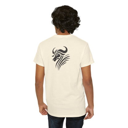 T-Shirt  "Zébu Tribal" - L’Âme de Madagascar 🏝️🐃
