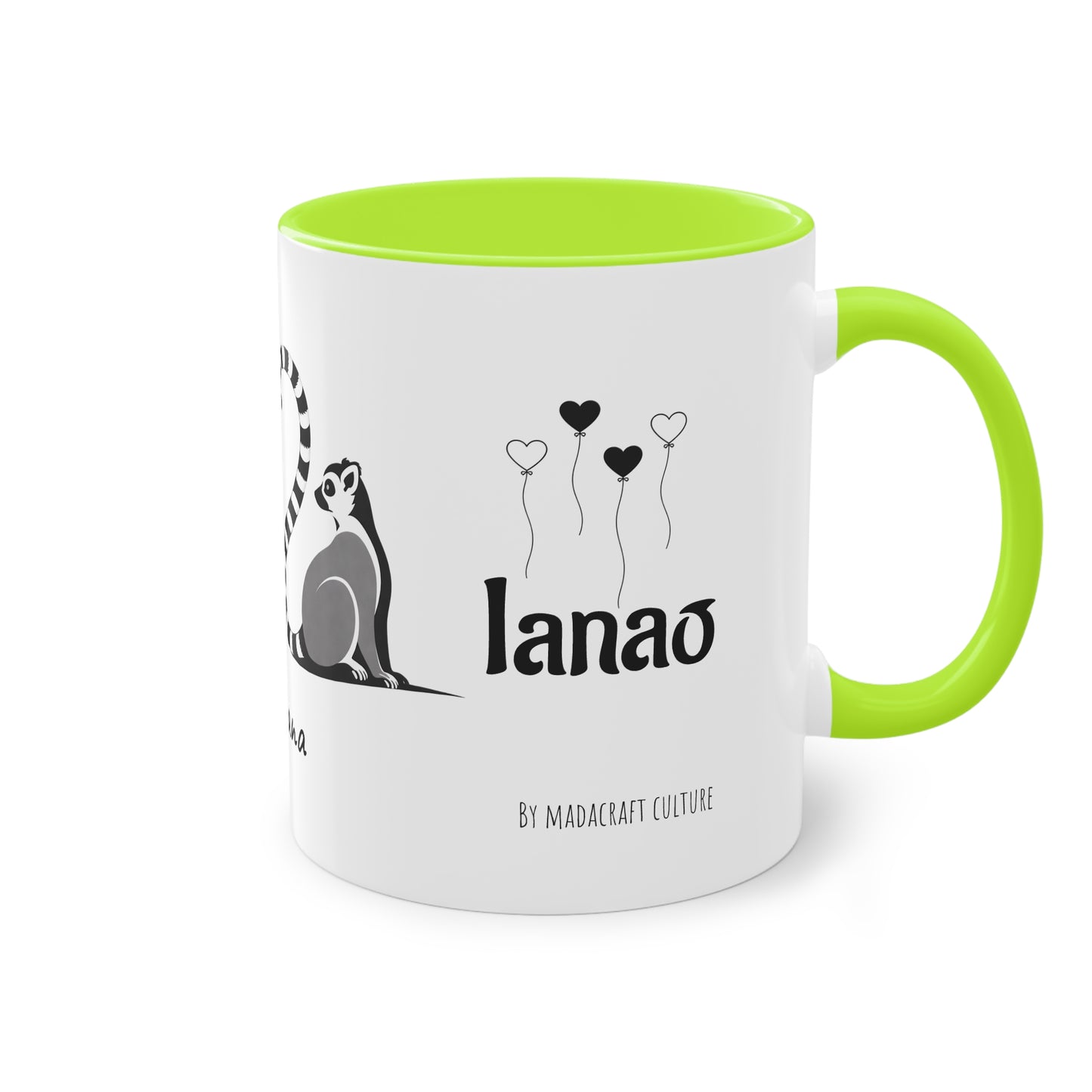 Mug Tiako Ianao – Deux Lémuriens pour Dire Je t’Aime à la Gasy