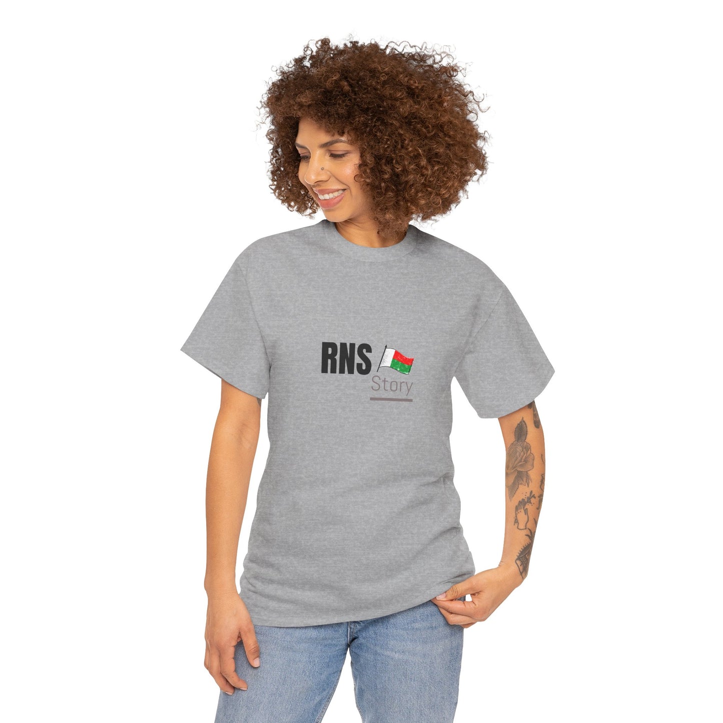 T-Shirt RNS Story – Drapeau Malgache | Madacraft Culture