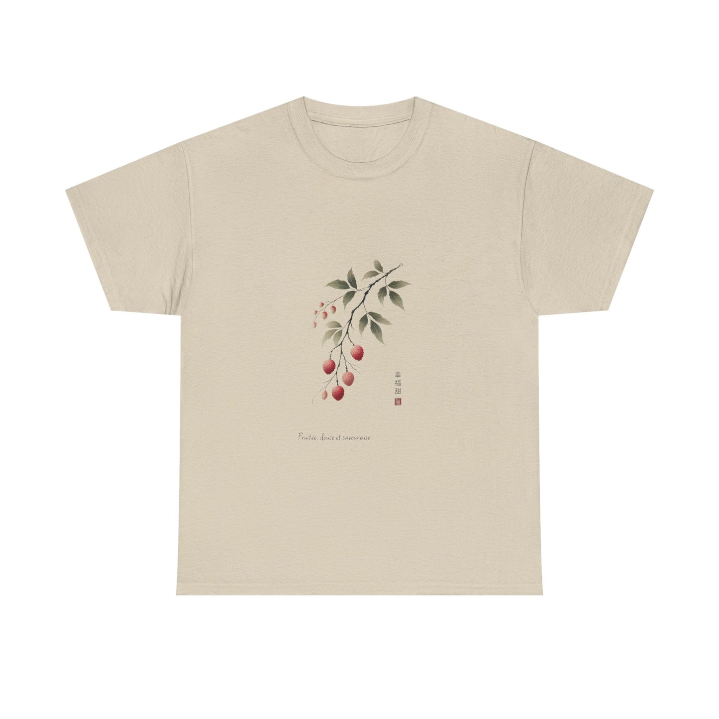"Lychee – Fusion of Nature and Symbolism" T-Shirt 🌿 - Unisex