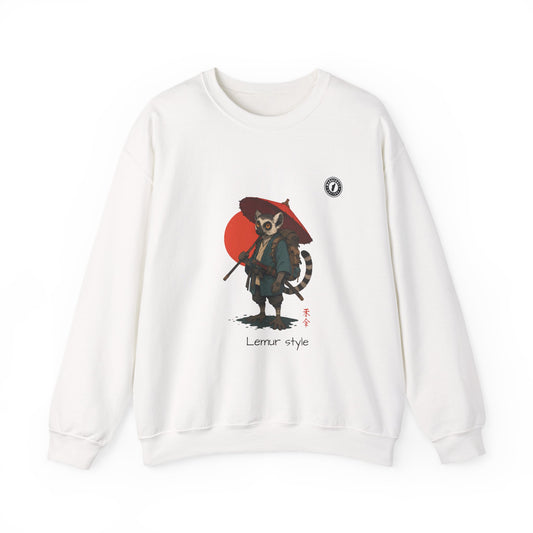 Sweat Lemur Style – L’Élégance du Lémurien Samouraï 🐾🌅