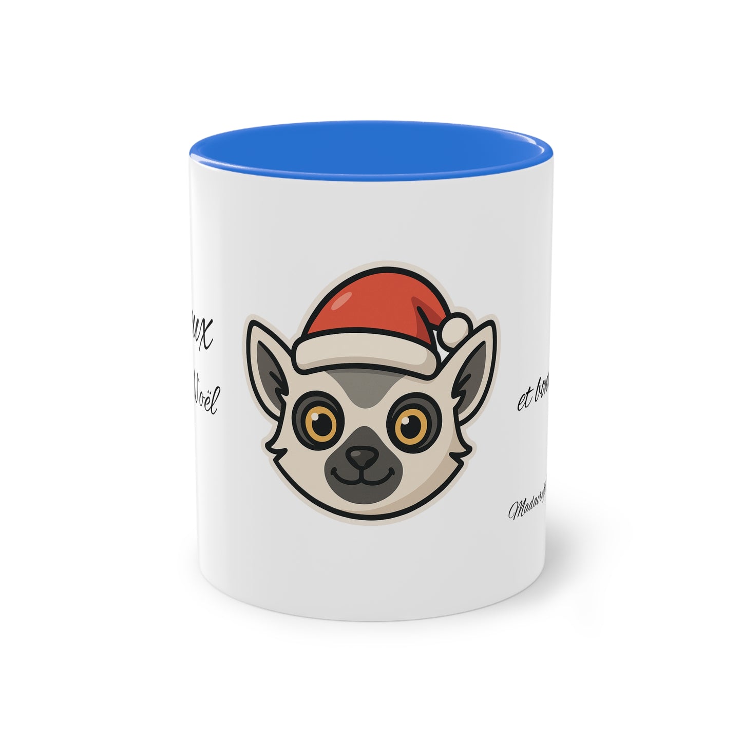 Christmas Lemur Mug – Merry Christmas &amp; Happy New Year 🎅