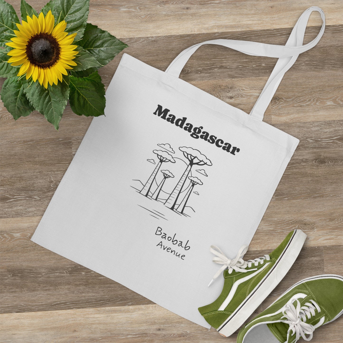 Totebag Baobab Avenue – Madagascar en Ligne d’Encre