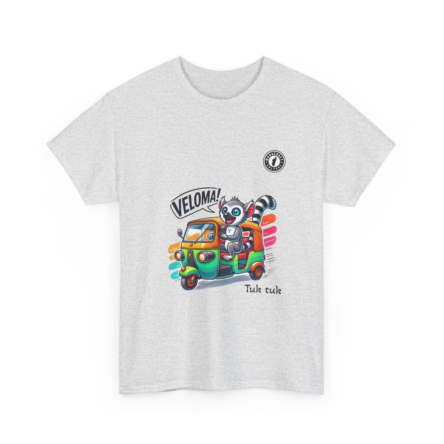 T-Shirt Maki Tuk-Tuk – Veloma Madagascar