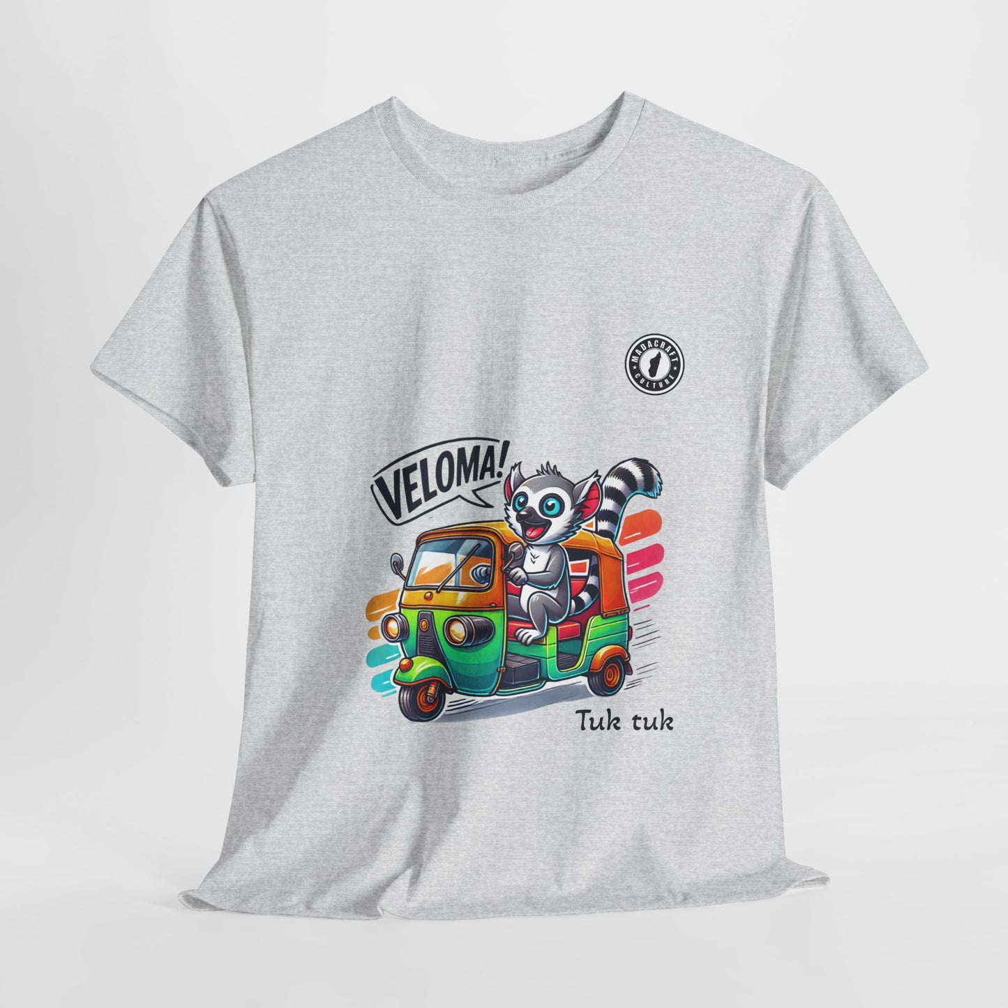 T-Shirt Maki Tuk-Tuk – Veloma Madagascar