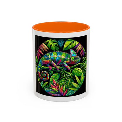 Mug "Caméléon Coloré – L’Art de la Métamorphose Malgache"☕