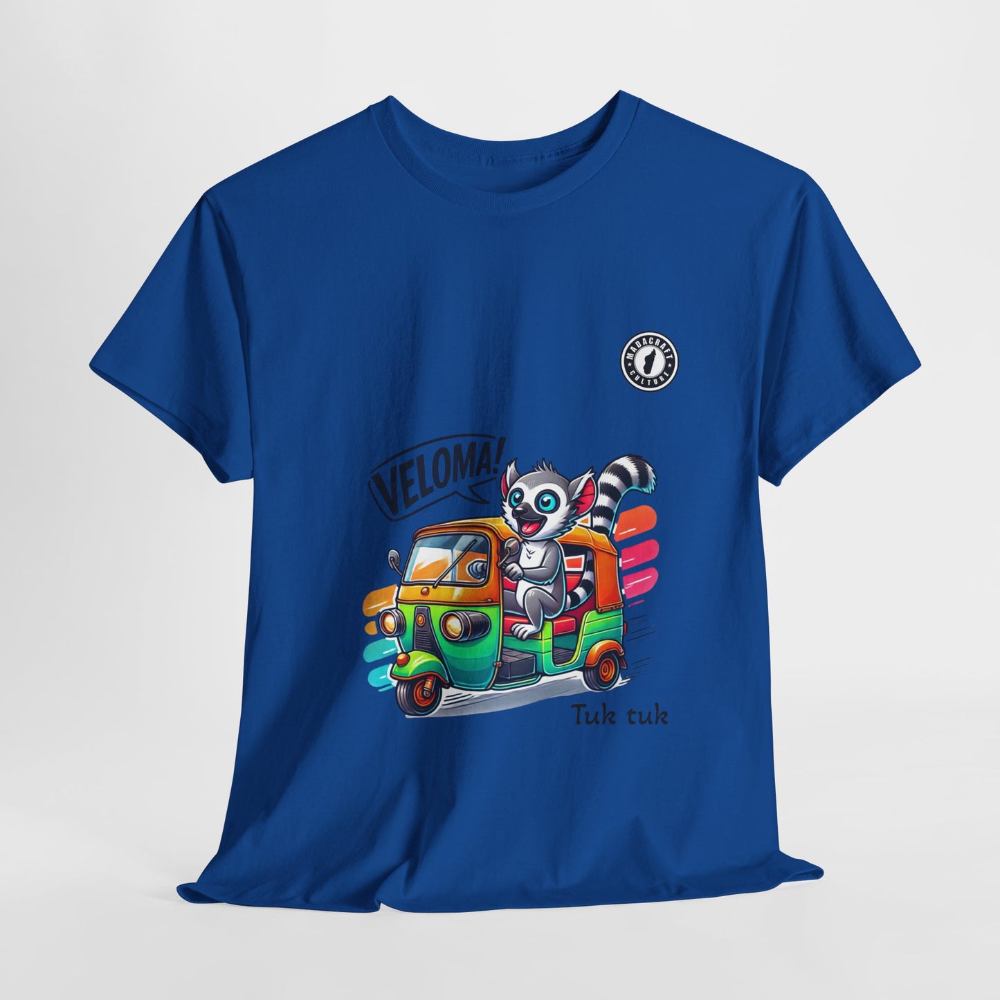 T-Shirt Maki Tuk-Tuk – Veloma Madagascar