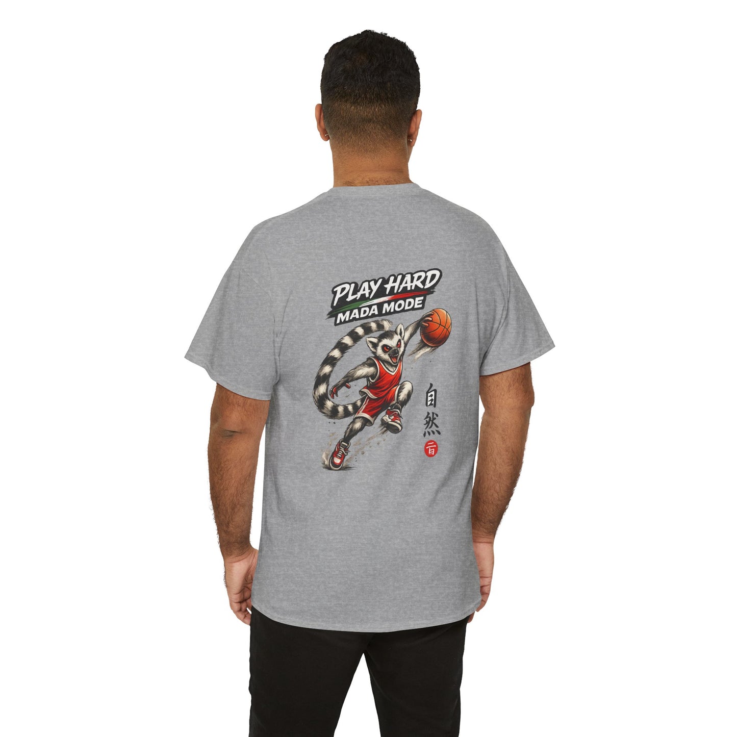 🏀 Basketball Maki T – "Play Hard Mada Mode" - Shirt