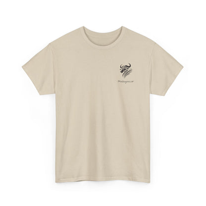 T-Shirt  "Zébu Tribal" - L’Âme de Madagascar 🏝️🐃
