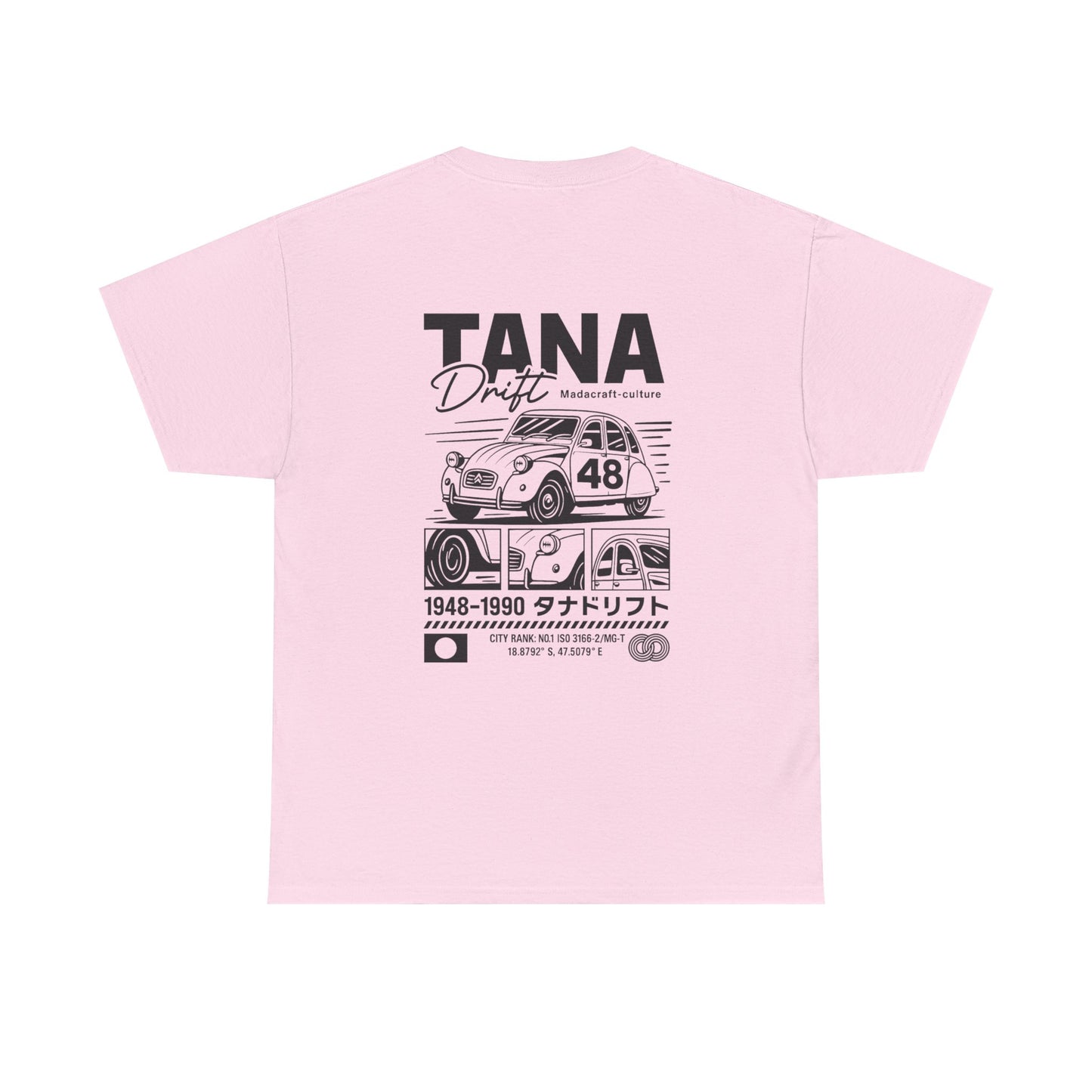 T-Shirt TANA Drift – Design vintage 2CV