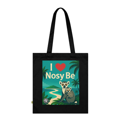 Totebag I ❤️ Nosy Be – Le Charme Tropical de Madagascar 🏝️🐒