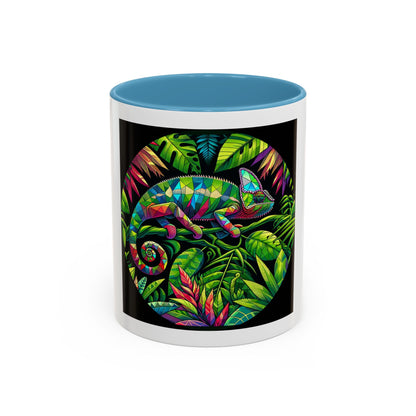 Mug "Caméléon Coloré – L’Art de la Métamorphose Malgache"☕