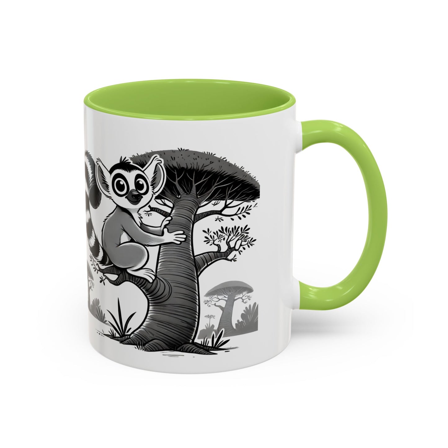 Mug "Maki & Baobab – Élégance en Noir et Blanc" ☕