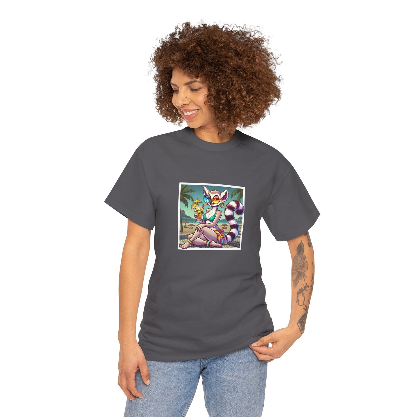 T-Shirt Femme - Maki & Caïpirinha à Copacabana