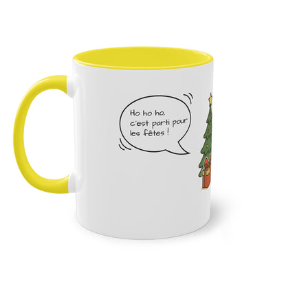 Mug de Noël – Lémurien et Sapin