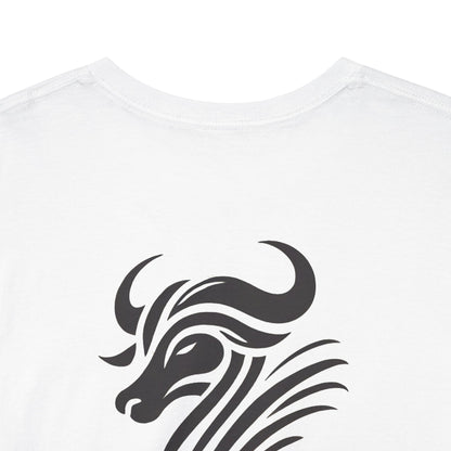 T-Shirt  "Zébu Tribal" - L’Âme de Madagascar 🏝️🐃