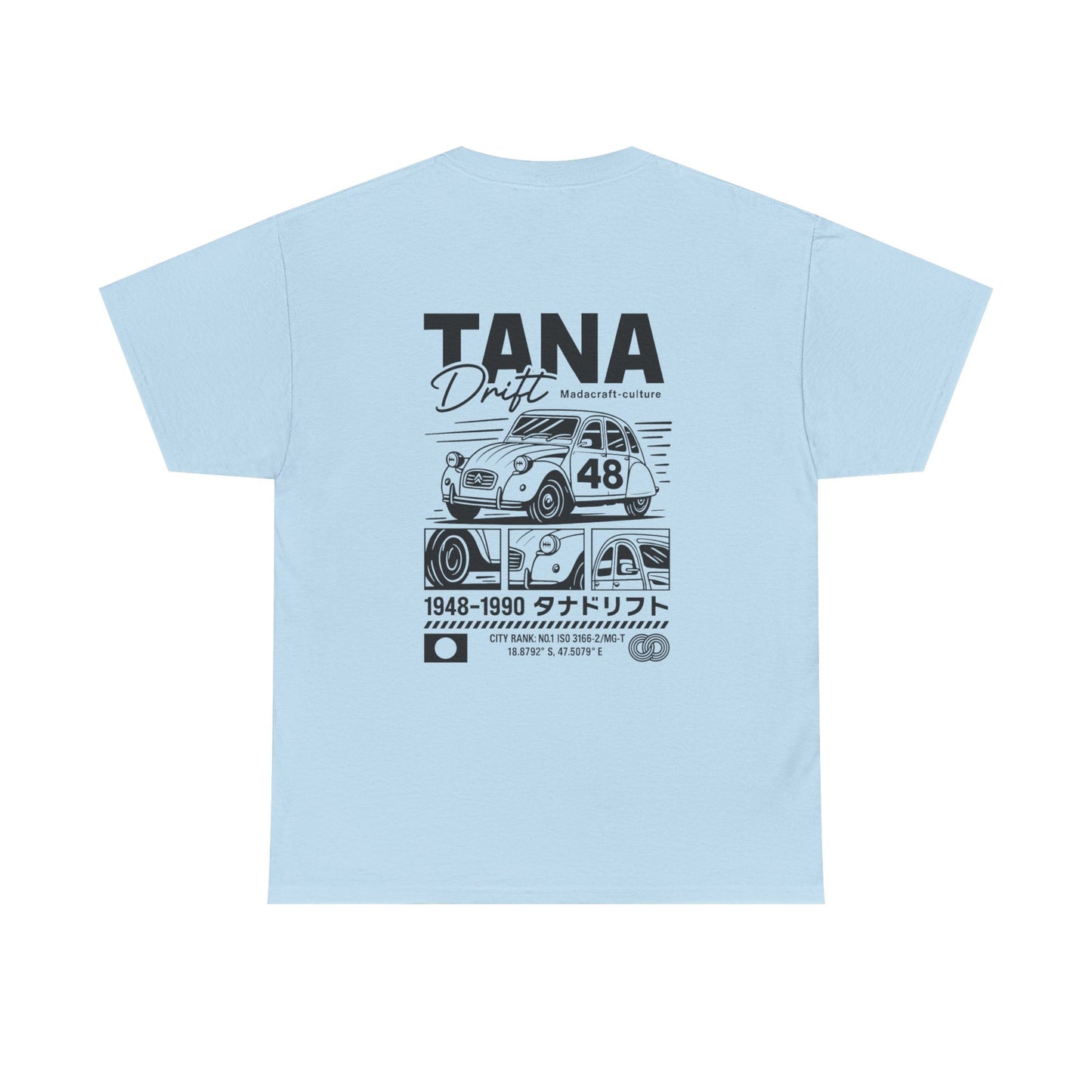 T-Shirt TANA Drift – Design vintage 2CV