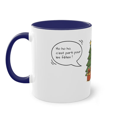 Mug de Noël – Lémurien et Sapin
