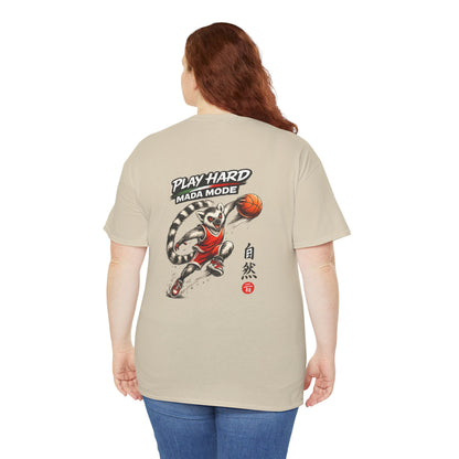 🏀 Basketball Maki T – "Play Hard Mada Mode" - Shirt