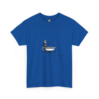 T-Shirt Lémurien Pêcheur – L’Art de la Patience
