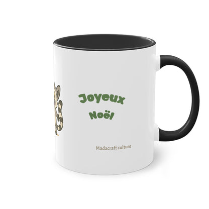 Mug de Noël – Lémurien et Sapin