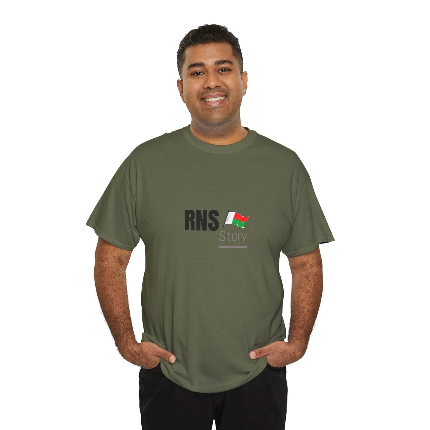 T-Shirt RNS Story – Drapeau Malgache | Madacraft Culture