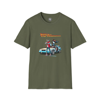 Maki McFly &amp; DeLorean T-Shirt – Madagascar Time Travel