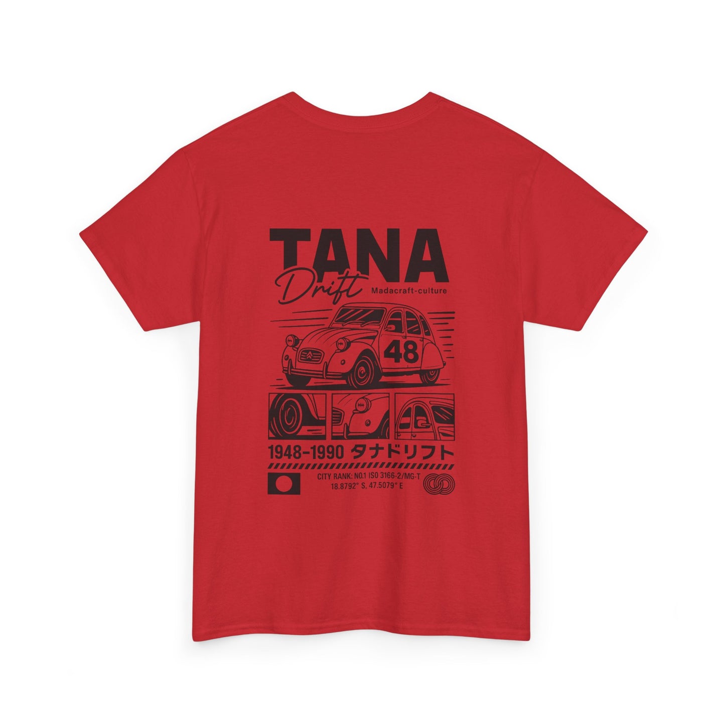 T-Shirt TANA Drift – Design vintage 2CV