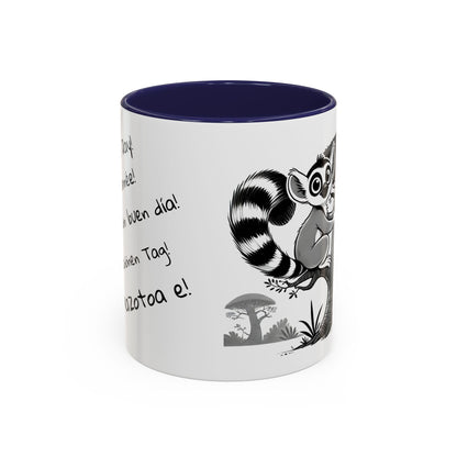 Mug "Maki & Baobab – Élégance en Noir et Blanc" ☕