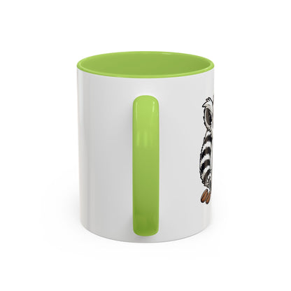 Mug "Maki & Kafé – Matins Difficiles" ☕🐒