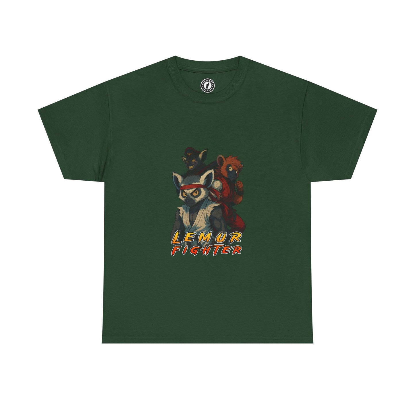 T-shirt Maki Madagascar – Parodie Street Fighter Lemur Fighter | Madacraft Culture