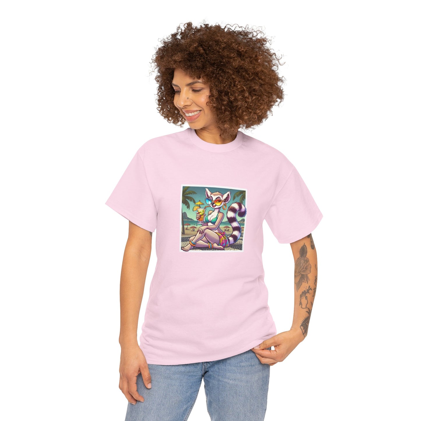 T-Shirt Femme - Maki & Caïpirinha à Copacabana