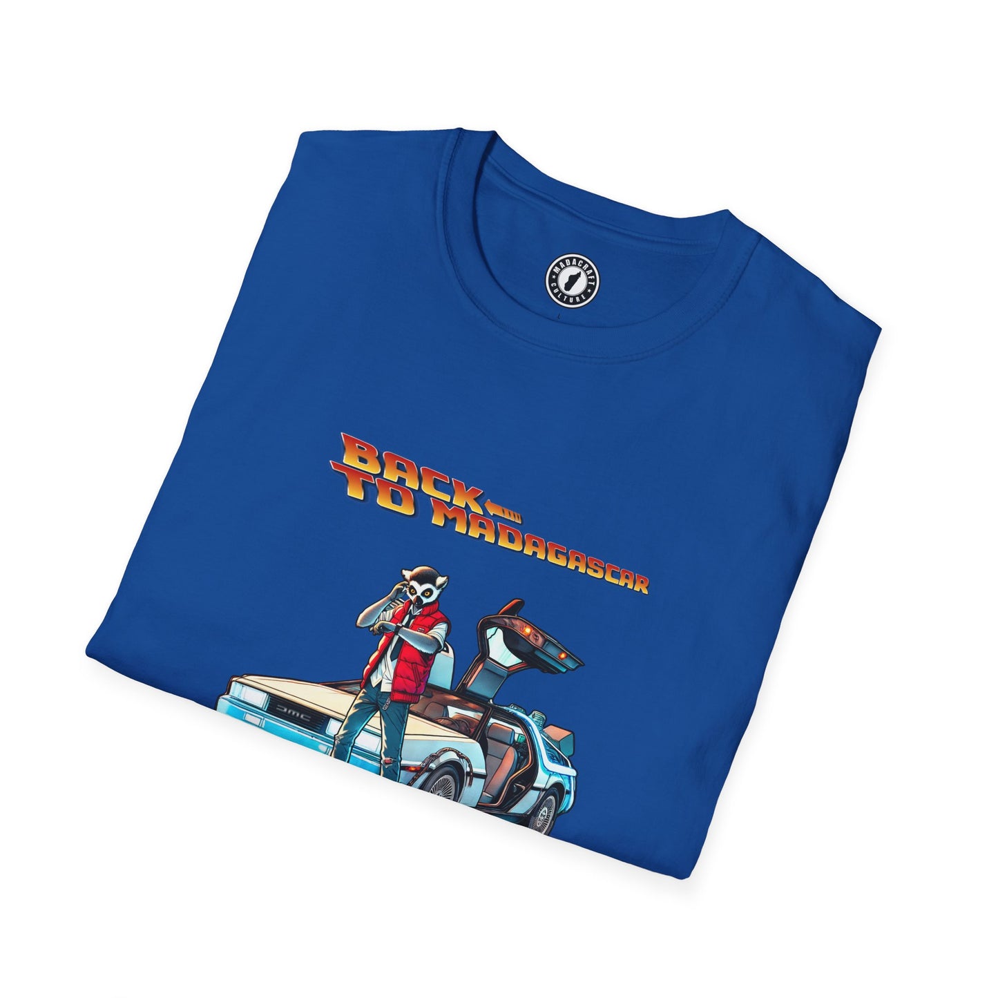 Maki McFly &amp; DeLorean T-Shirt – Madagascar Time Travel
