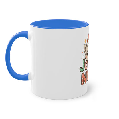Mug Joyeux Noël Lémurien – Un Style Kawaii pour des Fêtes Trop Mignonnes 🎅