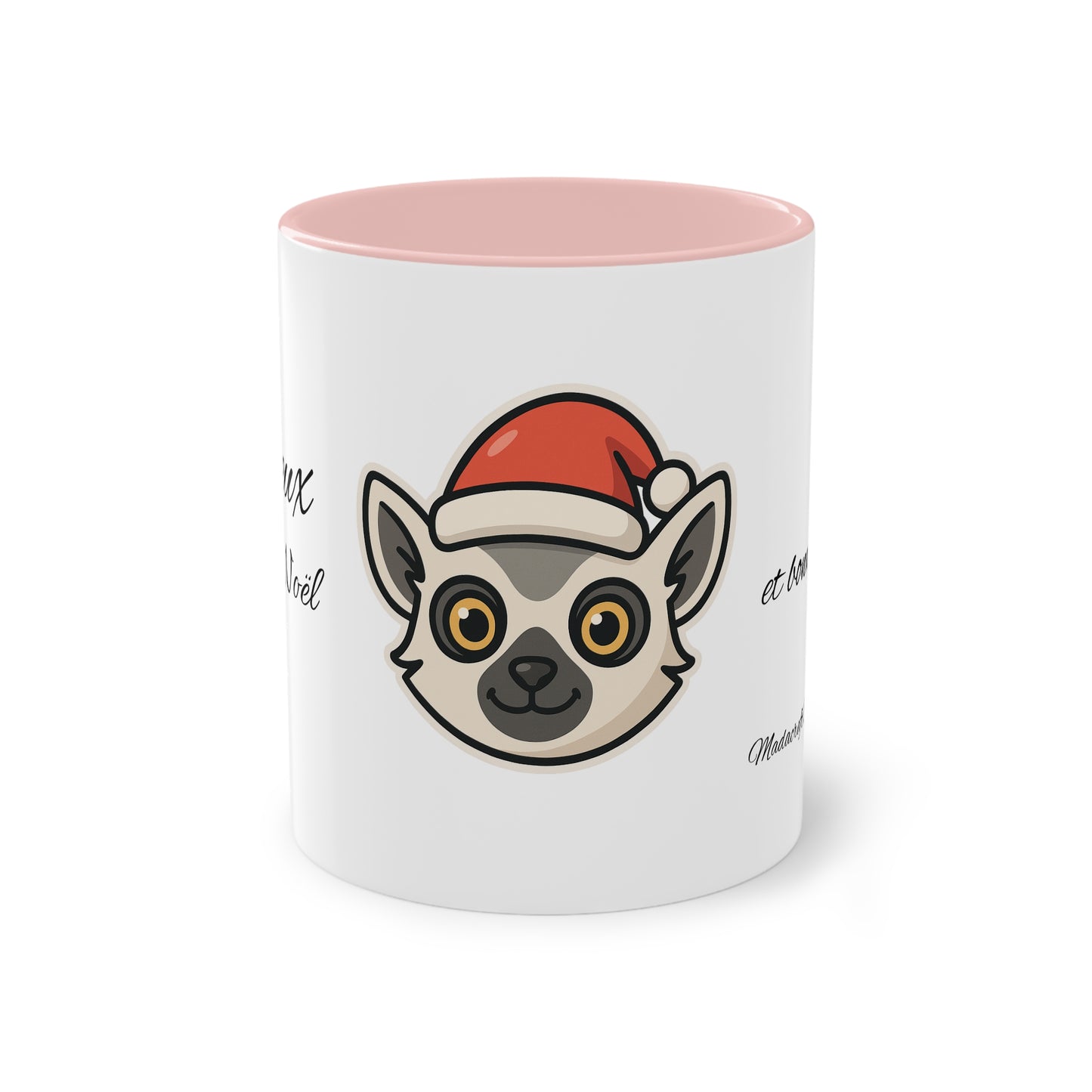 Christmas Lemur Mug – Merry Christmas &amp; Happy New Year 🎅