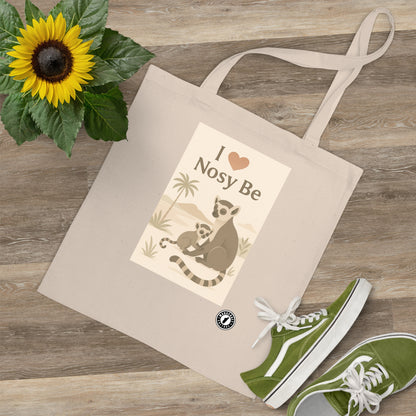 Totebag I Love Nosy Be – Lémurien | Madacraft Culture