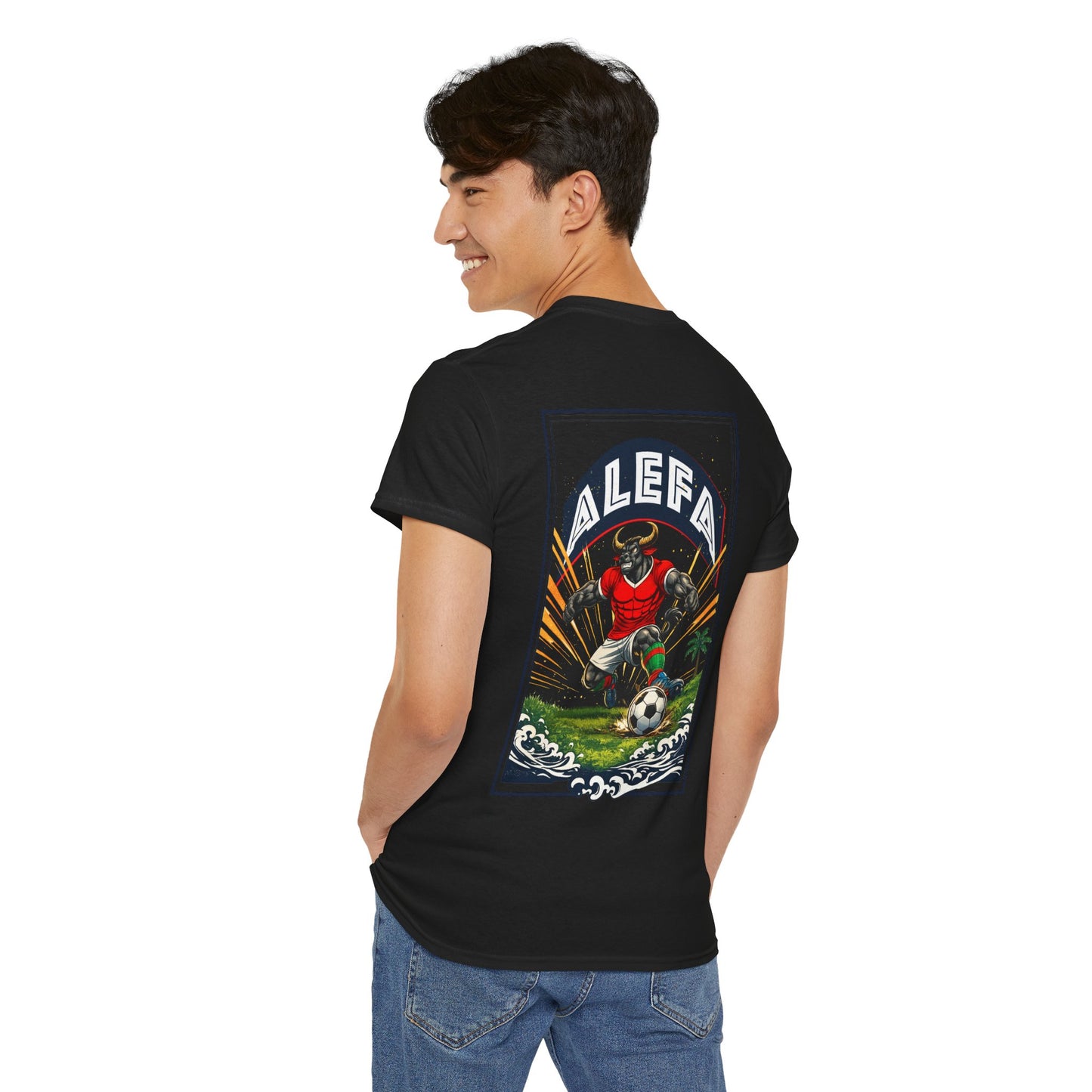 T-Shirt Alefa Zebu Football – L’Esprit Gasy en Mode Champion