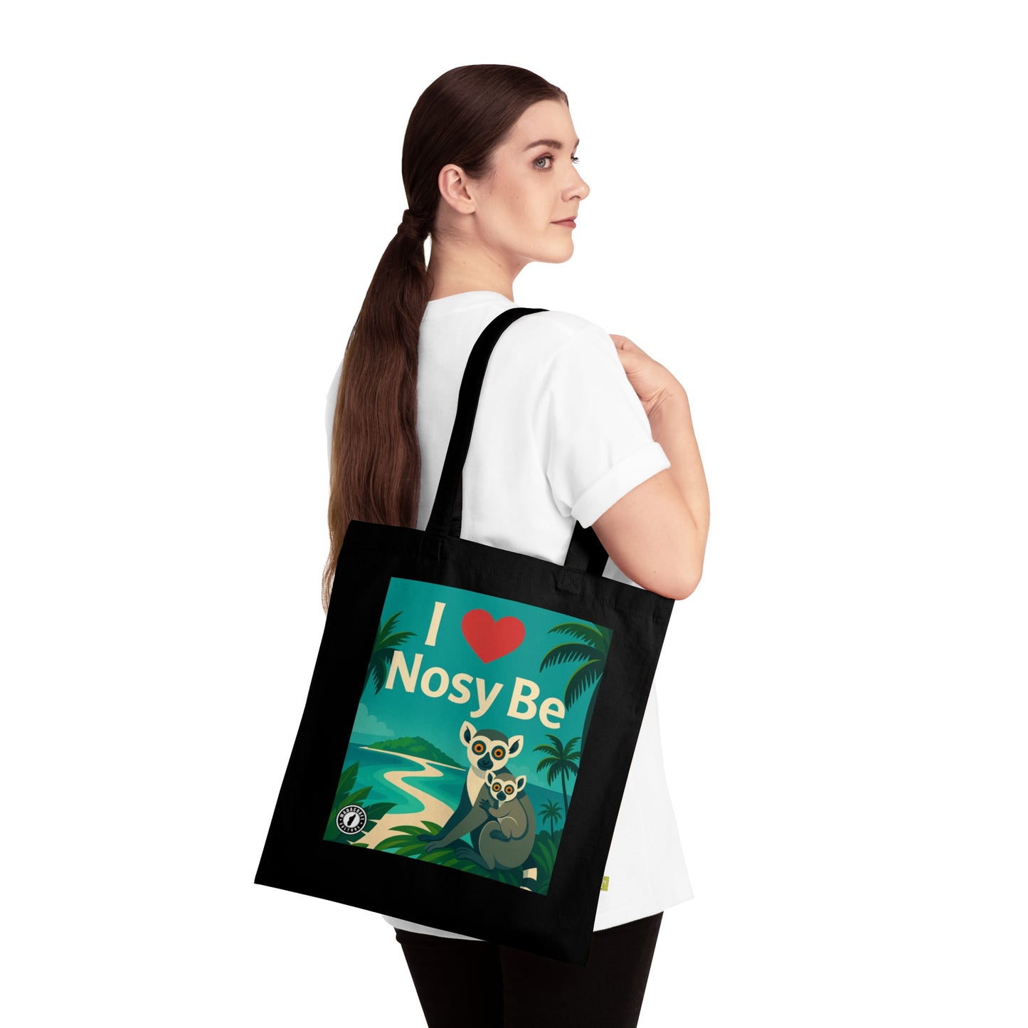 Totebag I ❤️ Nosy Be – Le Charme Tropical de Madagascar 🏝️🐒