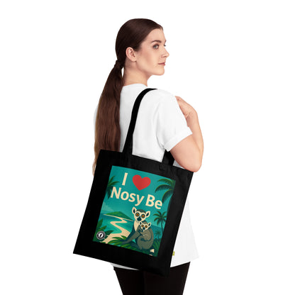 Totebag I ❤️ Nosy Be – Le Charme Tropical de Madagascar 🏝️🐒