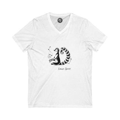 T-Shirt "Lemur Spirit" - Harmonie entre Nature et Sérénité🧘‍♂️🌿