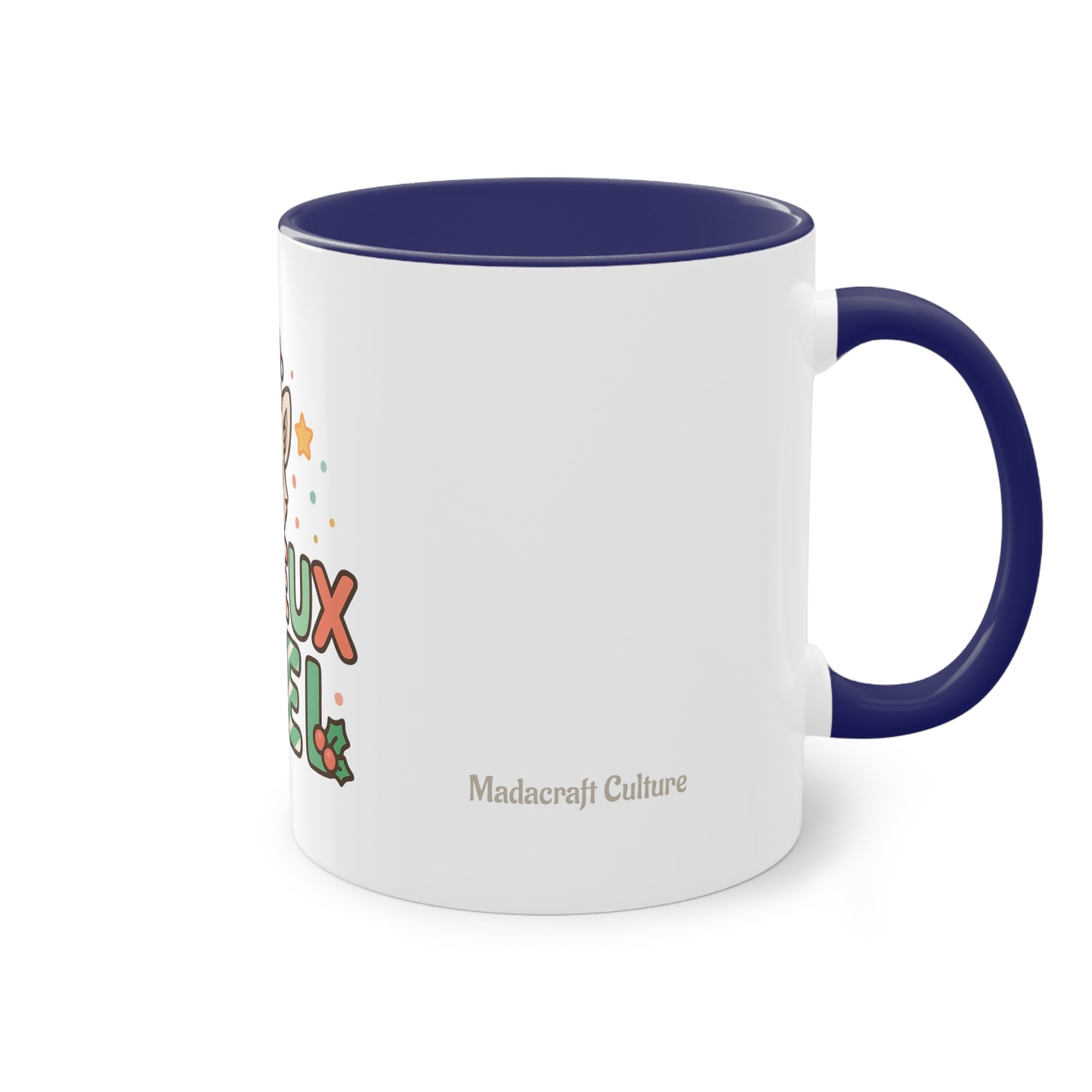 Mug Joyeux Noël Lémurien – Un Style Kawaii pour des Fêtes Trop Mignonnes 🎅