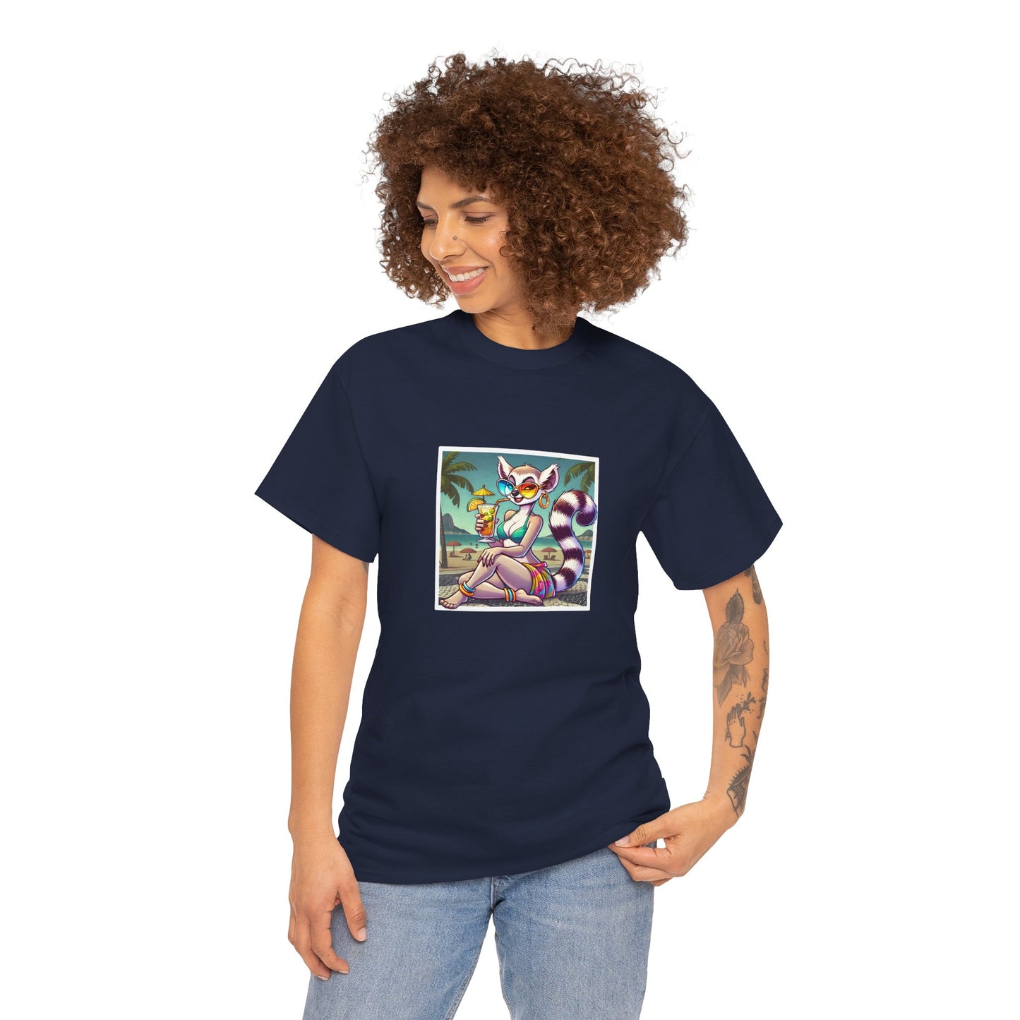 T-Shirt Femme - Maki & Caïpirinha à Copacabana
