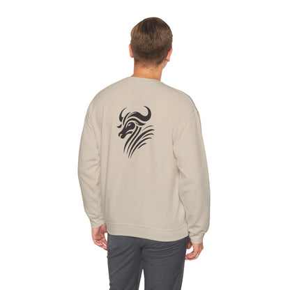 Sweat Zébu Tribal - Design Malgache Original | Madacraft Culture