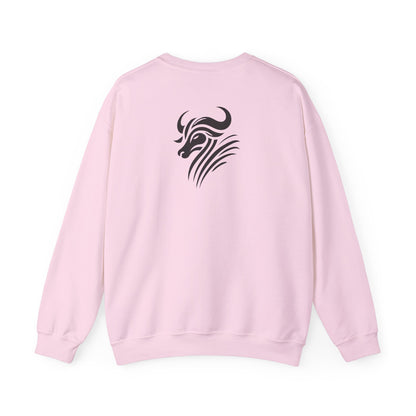 Tribal Zebu Sweatshirt - Original Malagasy Design | Madacraft Culture