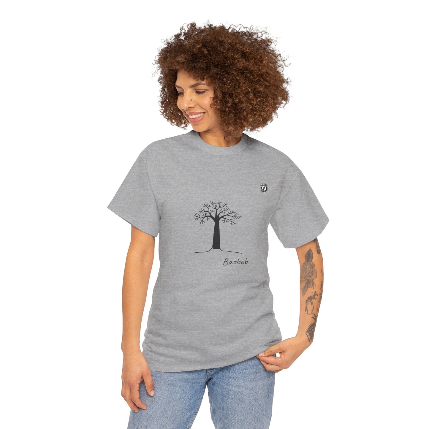 T-Shirt "Baobab" – Un Symbole Fort de Madagascar