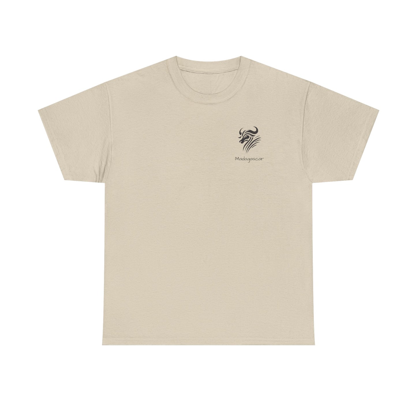 T-Shirt  "Zébu Tribal" - L’Âme de Madagascar 🏝️🐃