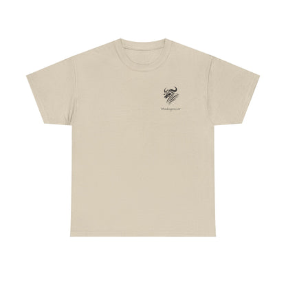 T-Shirt  "Zébu Tribal" - L’Âme de Madagascar 🏝️🐃