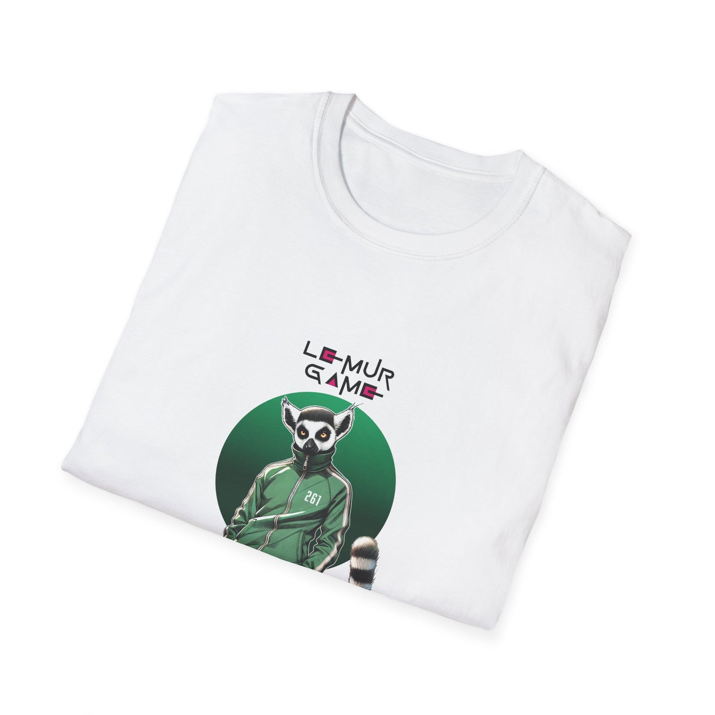 T-Shirt "Lemur Game - Player Edition" – Madagascar x Squid Game